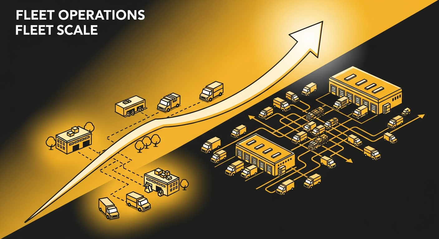 Scaling From 5 to 100 Vehicles: What Changes